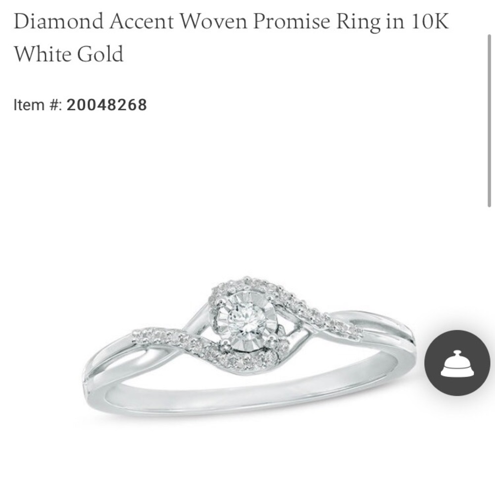 White Gold Diamond Ring